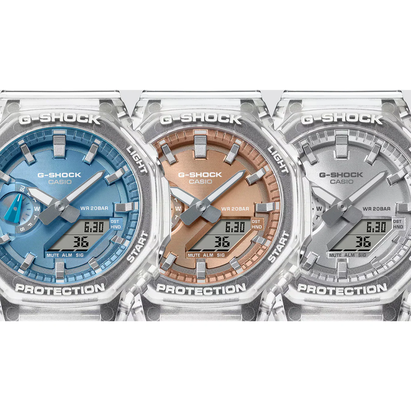 CASIO G-SHOCK GA-2100BM-7A2DR STANDARD ANALOG-DIGITAL MEN WATCH - Image 7