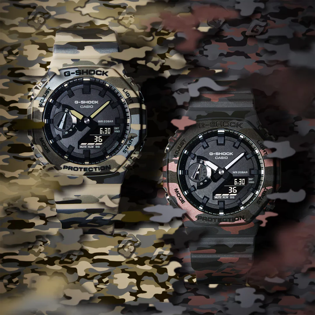 CASIO G-SHOCK GA-2100CM-8ADR STANDARD ANALOG-DIGITAL MEN WATCH - Image 8