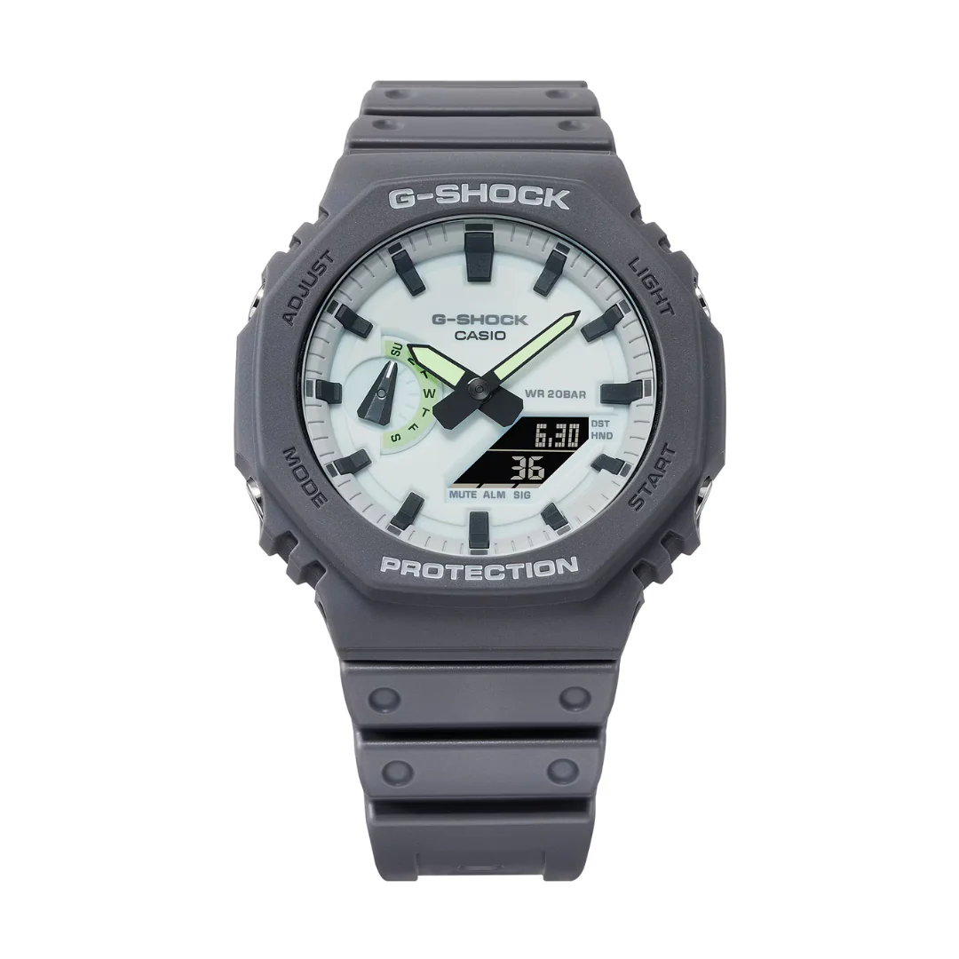 CASIO G-SHOCK GA-2100HD-8ADR ANALOG-DIGITAL GREY WATCH - Image 5