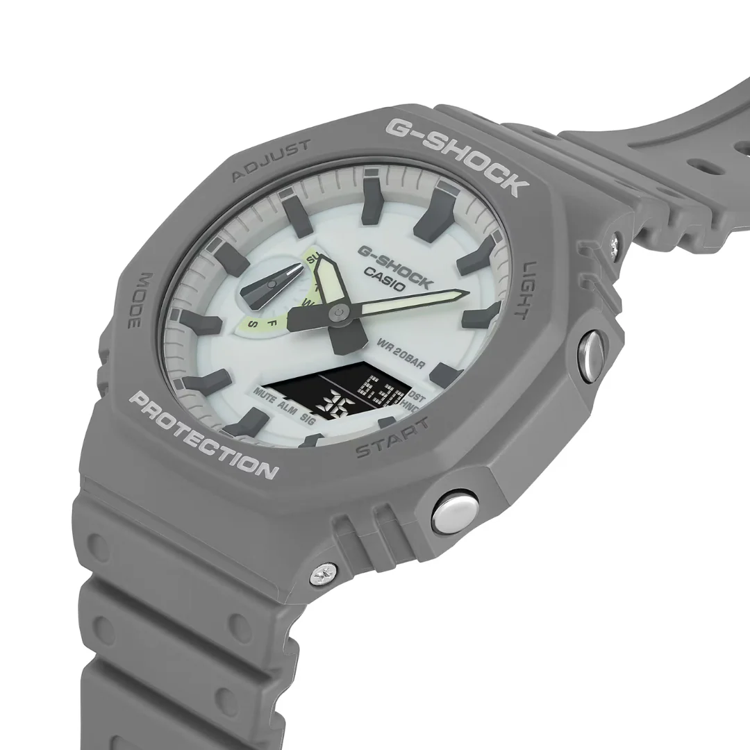CASIO G-SHOCK GA-2100HD-8ADR ANALOG-DIGITAL GREY WATCH - Image 9