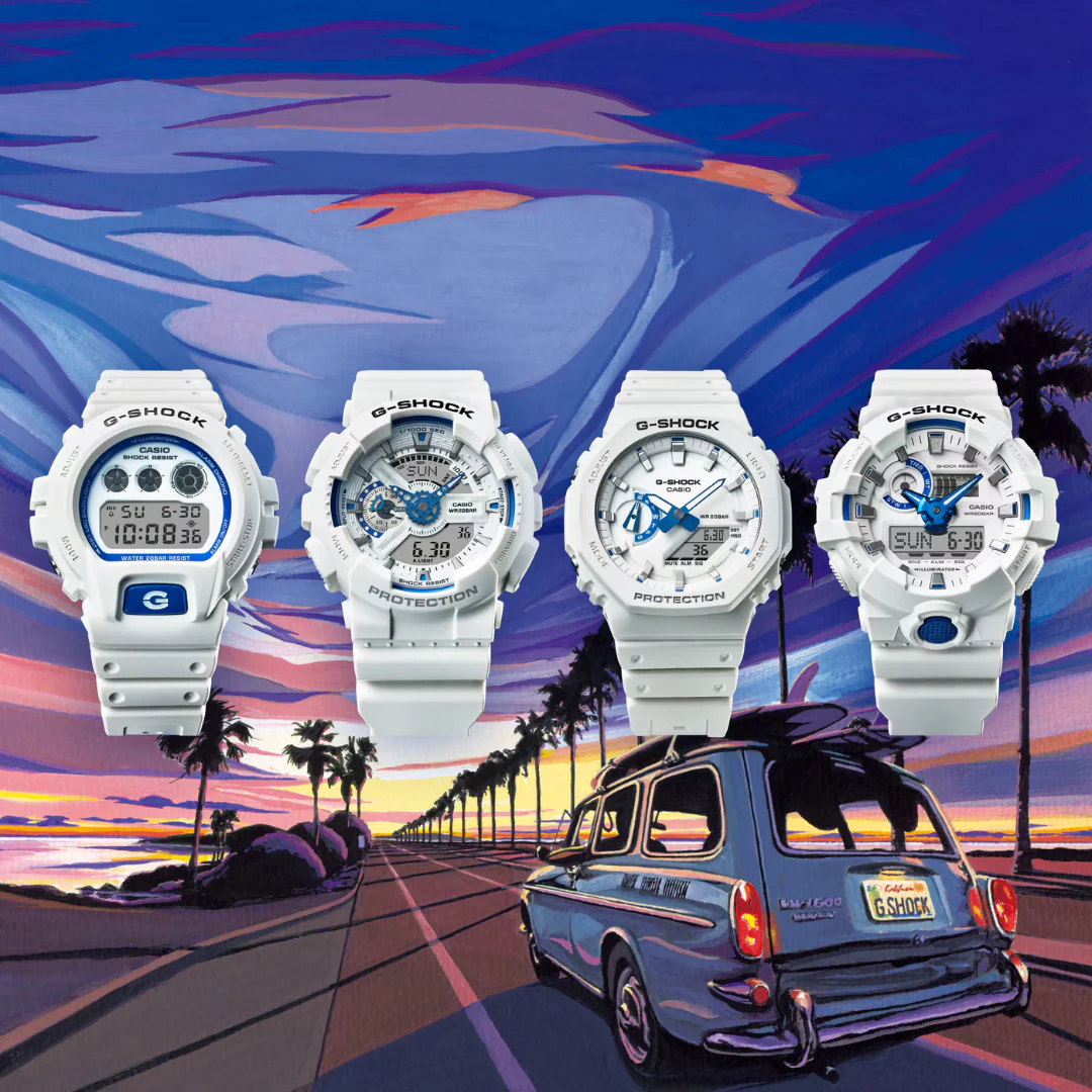 CASIO G-SHOCK GA-2100HDS-7ADR STANDARD ANALOG-DIGITAL WHITE WATCH - Image 9