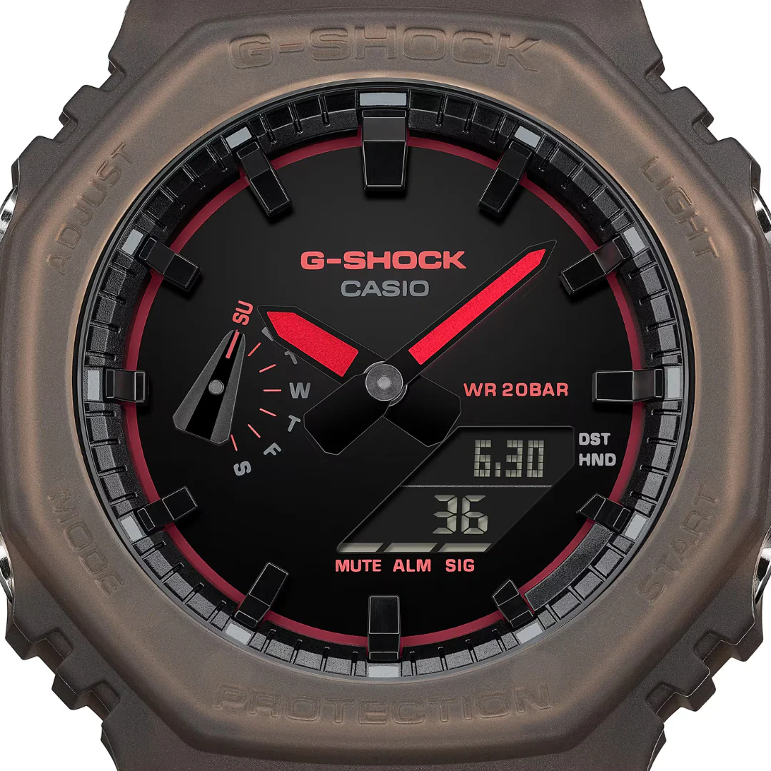 CASIO G-SHOCK GA-2100K-5ADR STANDARD ANALOG-DIGITAL MEN WATCH - Image 3