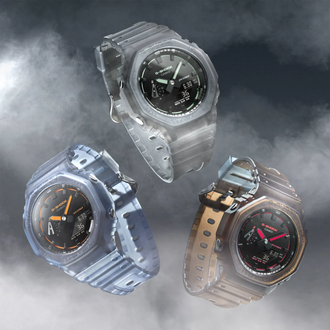 CASIO G-SHOCK GA-2100K-5ADR STANDARD ANALOG-DIGITAL MEN WATCH - Image 8
