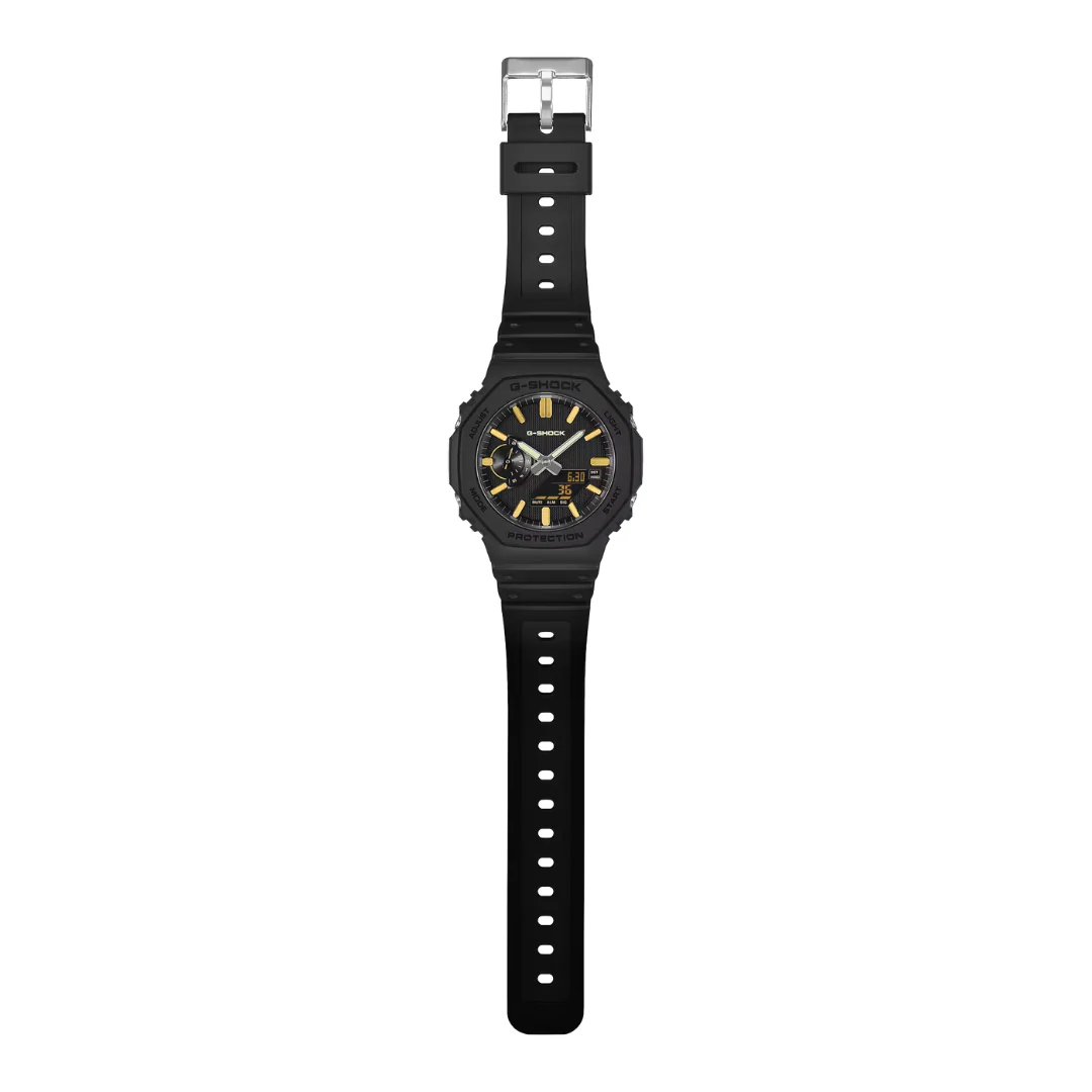 CASIO G-SHOCK GA-2100LXB-1A9DR LUXE BLACK STANDARD ANALOG-DIGITAL MEN WATCH - Image 4