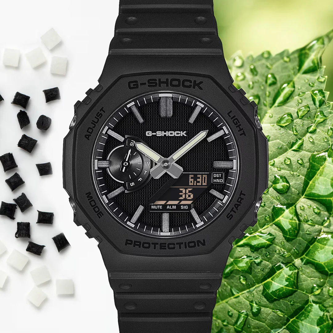 CASIO G-SHOCK GA-2100LXB-1ADR LUXE BLACK STANDARD ANALOG-DIGITAL MEN WATCH - Image 4
