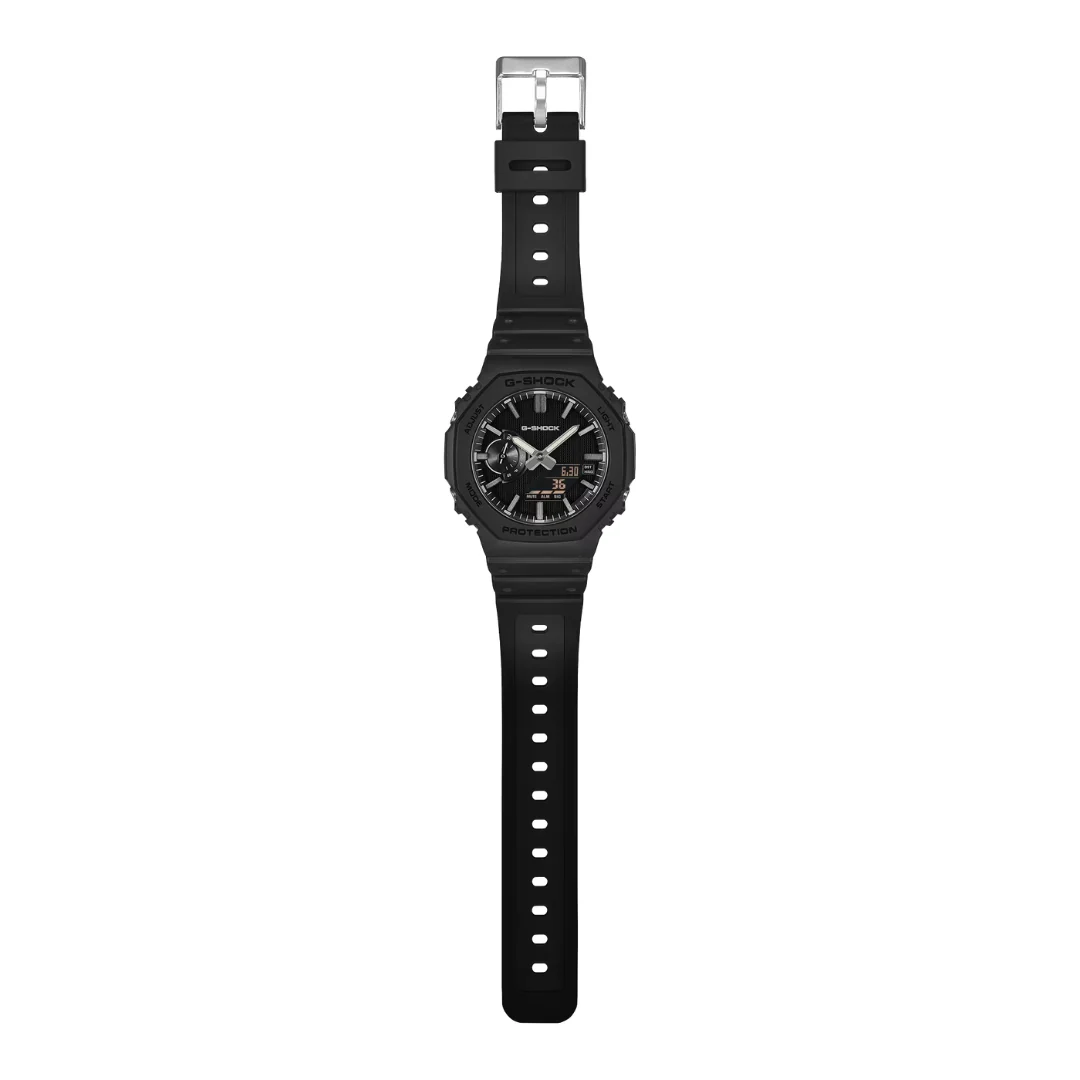 CASIO G-SHOCK GA-2100LXB-1ADR LUXE BLACK STANDARD ANALOG-DIGITAL MEN WATCH - Image 6