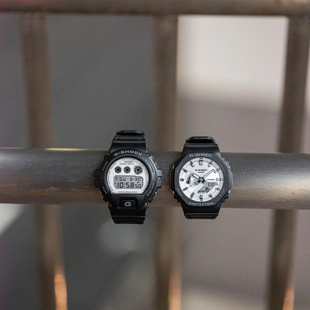 CASIO G-SHOCK GA-2100WD-1ADR STANDARD ANALOG-DIGITAL BLACK WATCH - Image 6