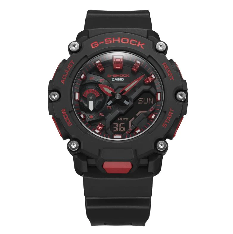 CASIO G-SHOCK GA-2200BNR-1ADR STANDARD ANALOG-DIGITAL BLACK WATCH - Image 6