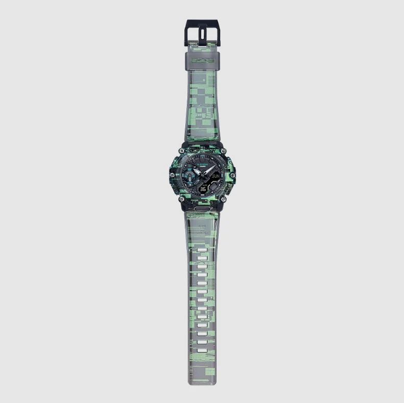 CASIO G-SHOCK GA-2200NN-1ADR SPECIAL COLOUR MODELS GREEN WATCH - Image 3