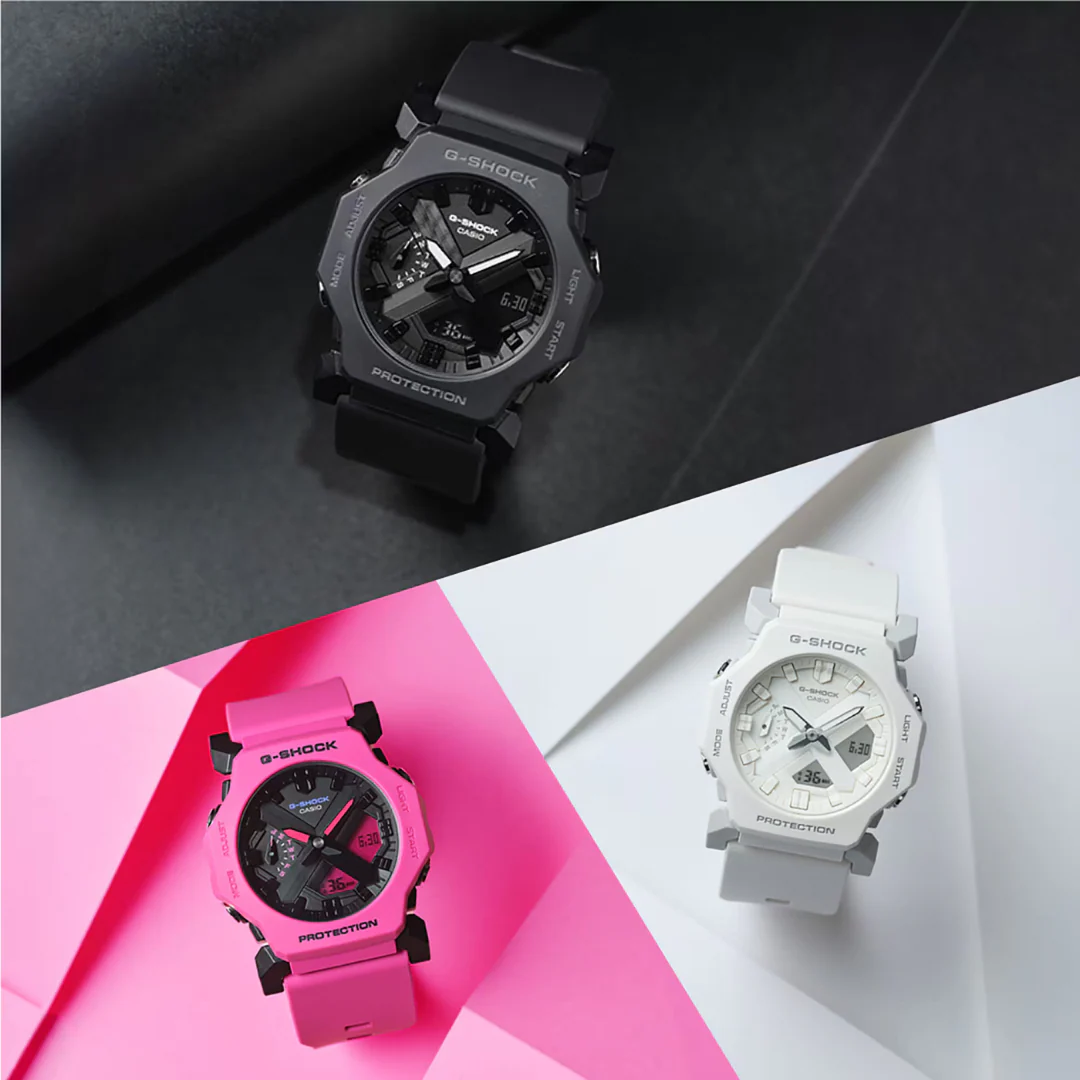CASIO G-SHOCK GA-2300-7ADR STANDARD ANALOG-DIGITAL WHITE WATCH - Image 4