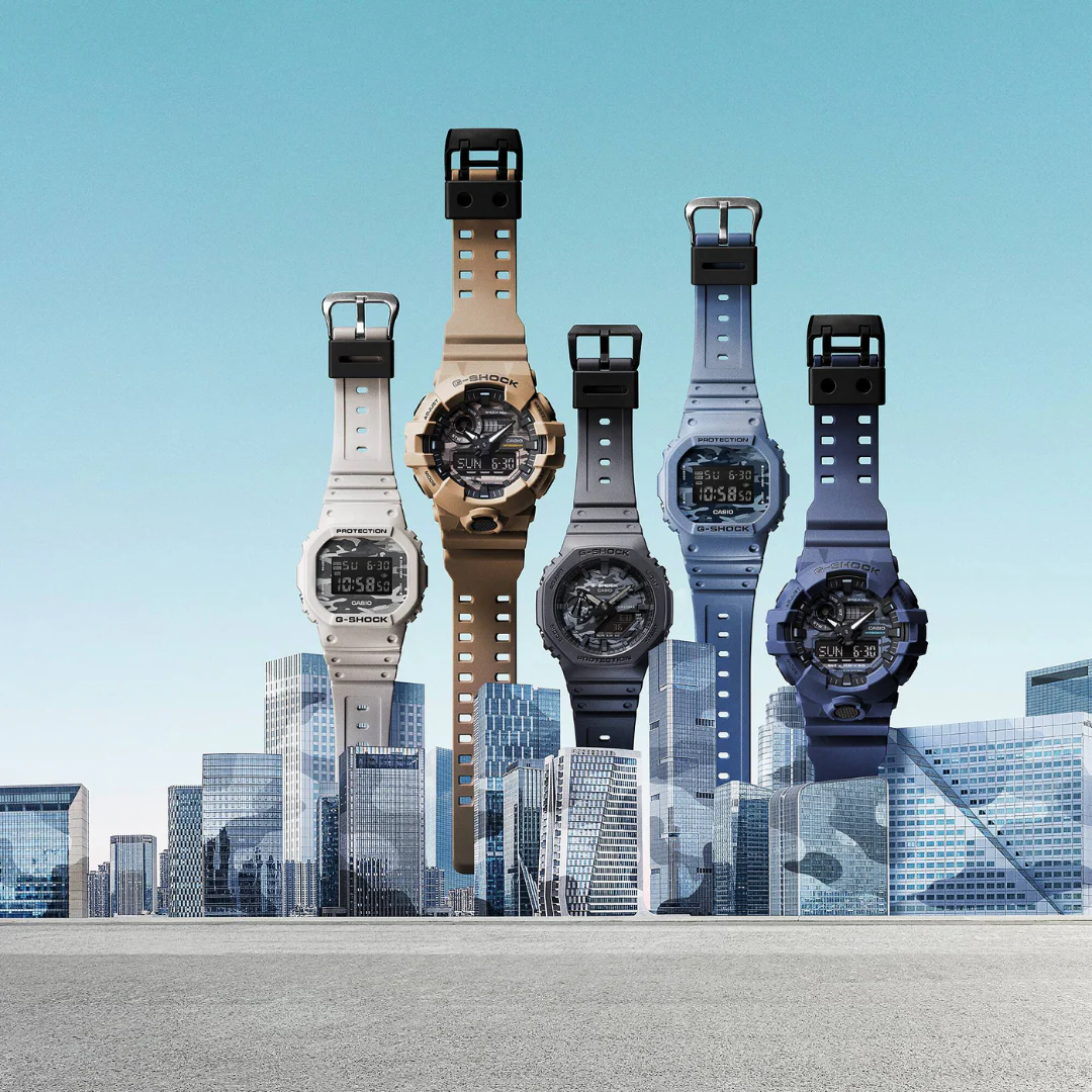 CASIO G-SHOCK GA-700CA-2ADR SPECIAL COLOUR MODELS BLUE WATCH - Image 4