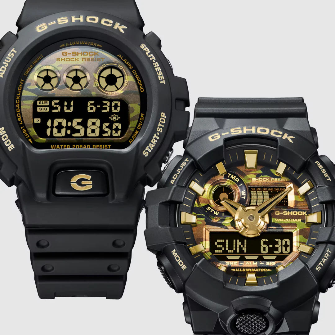 CASIO G-SHOCK GA-700CF-1ADR BOLD CAMO MEN WATCH - Image 3