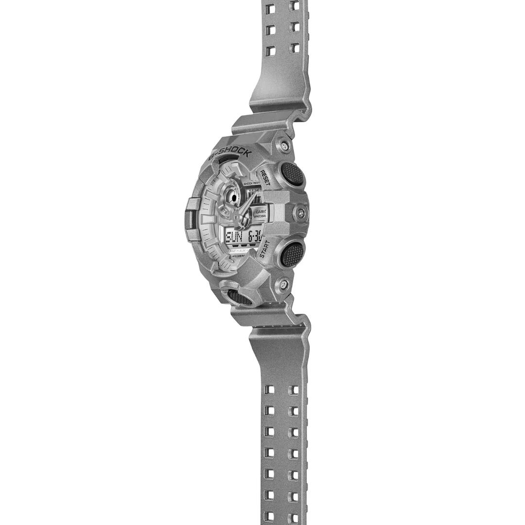 CASIO G-SHOCK GA-700FF-8ADR STANDARD ANALOG-DIGITAL METALLIC SILVER WATCH - Image 5