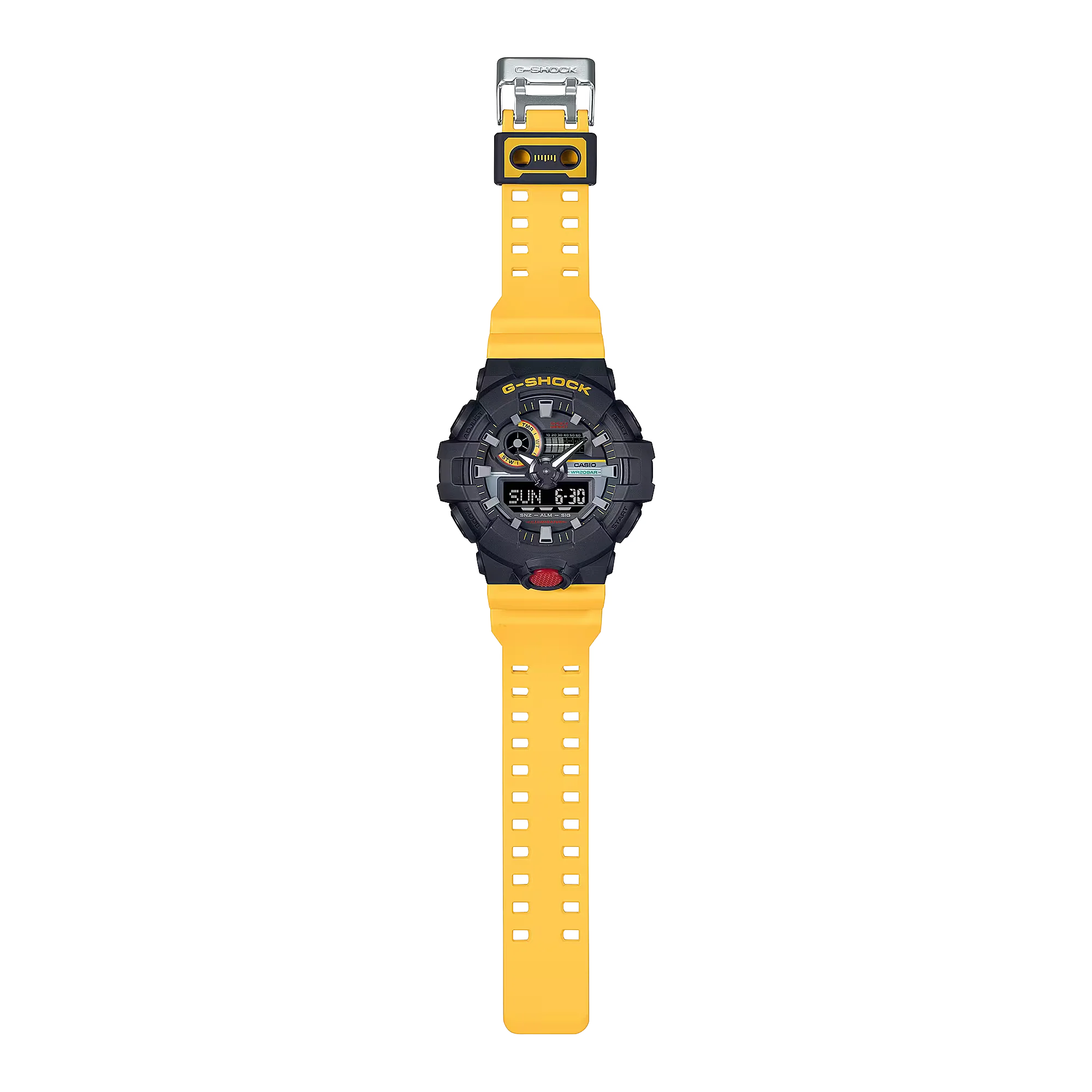 CASIO G-SHOCK GA-700MT-1A9DR MIX TAPE SPECIAL COLOUR YELLOW WATCH - Image 2