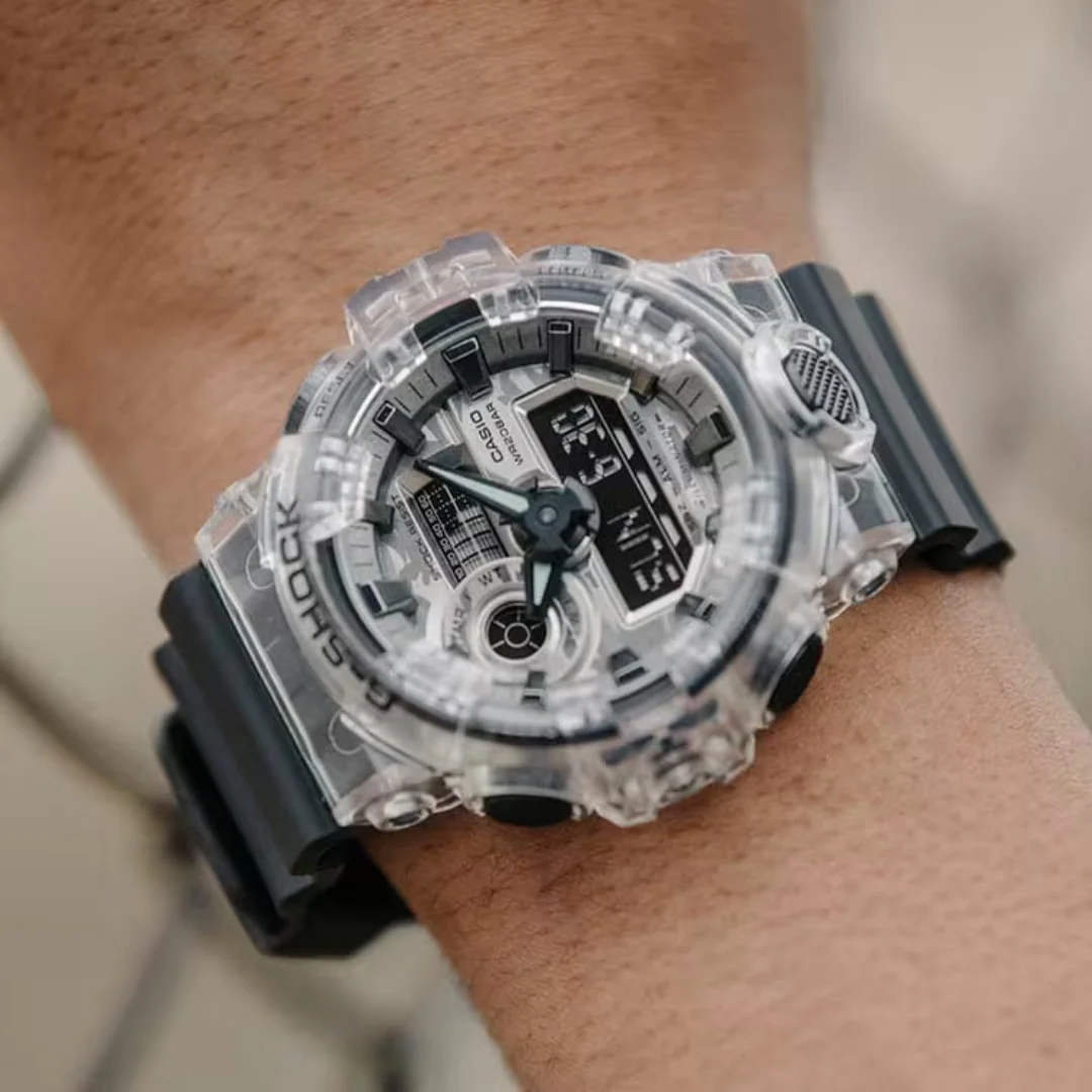CASIO G-SHOCK GA-700SKC-1ADR SPECIAL COLOUR MODELS BLACK WATCH - Image 10