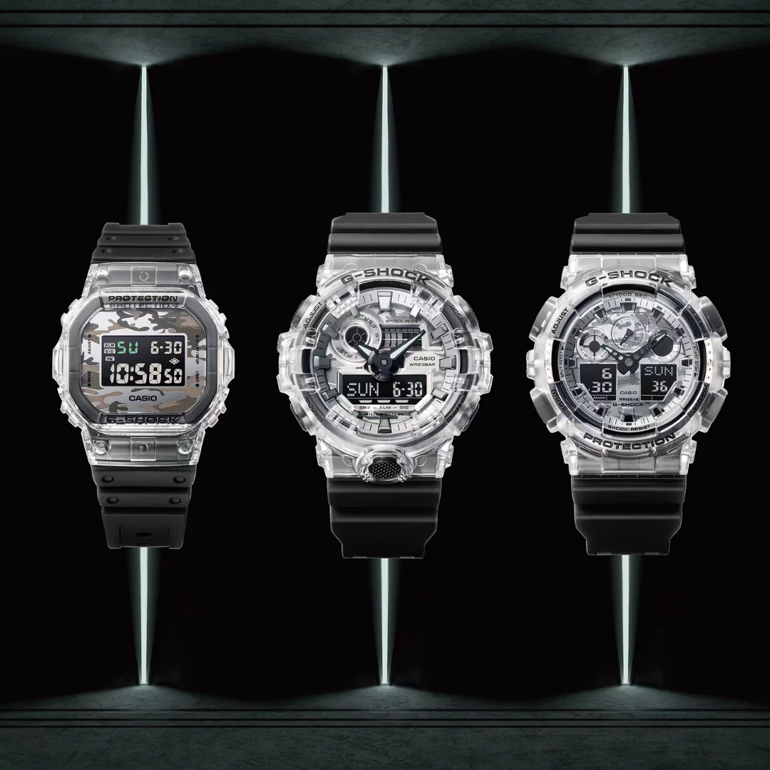 CASIO G-SHOCK GA-700SKC-1ADR SPECIAL COLOUR MODELS BLACK WATCH - Image 7