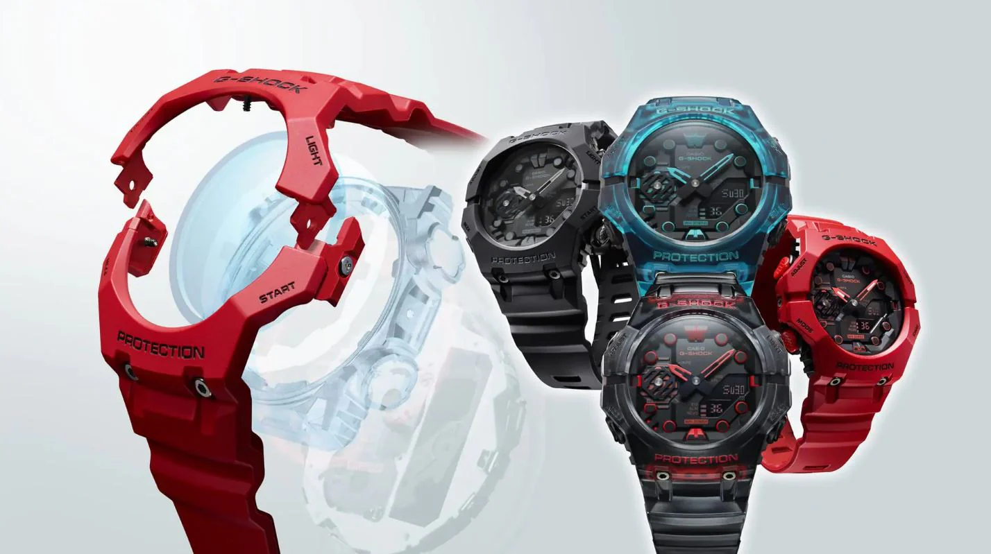 CASIO G-SHOCK GA-B001-1ADR ANALOG-DIGITAL BLACK WATCH - Image 13
