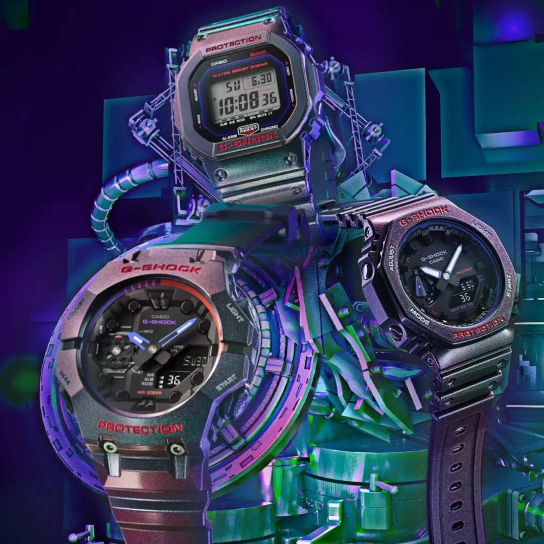 CASIO G-SHOCK GA-B001AH-6ADR SPECIAL COLOUR MODELS AIM HIGH GREY WATCH - Image 2