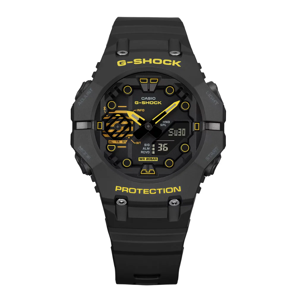 CASIO G-SHOCK GA-B001CY-1ADR CAUTION YELLOW BLACK MEN WATCH - Image 4