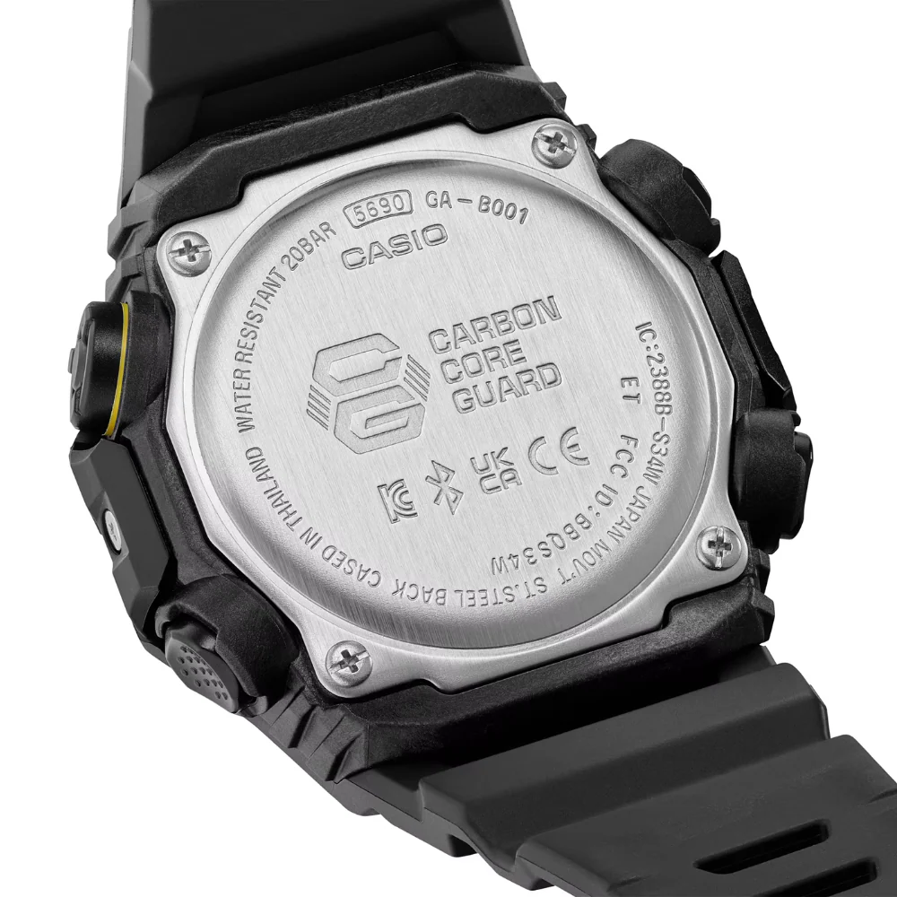 CASIO G-SHOCK GA-B001CY-1ADR CAUTION YELLOW BLACK MEN WATCH - Image 7