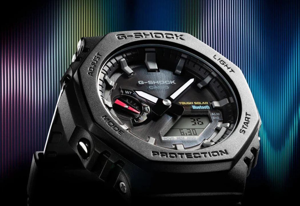 CASIO G-SHOCK GA-B2100-1ADR SOLAR ANALOG-DIGITAL BLACK WATCH - Image 7