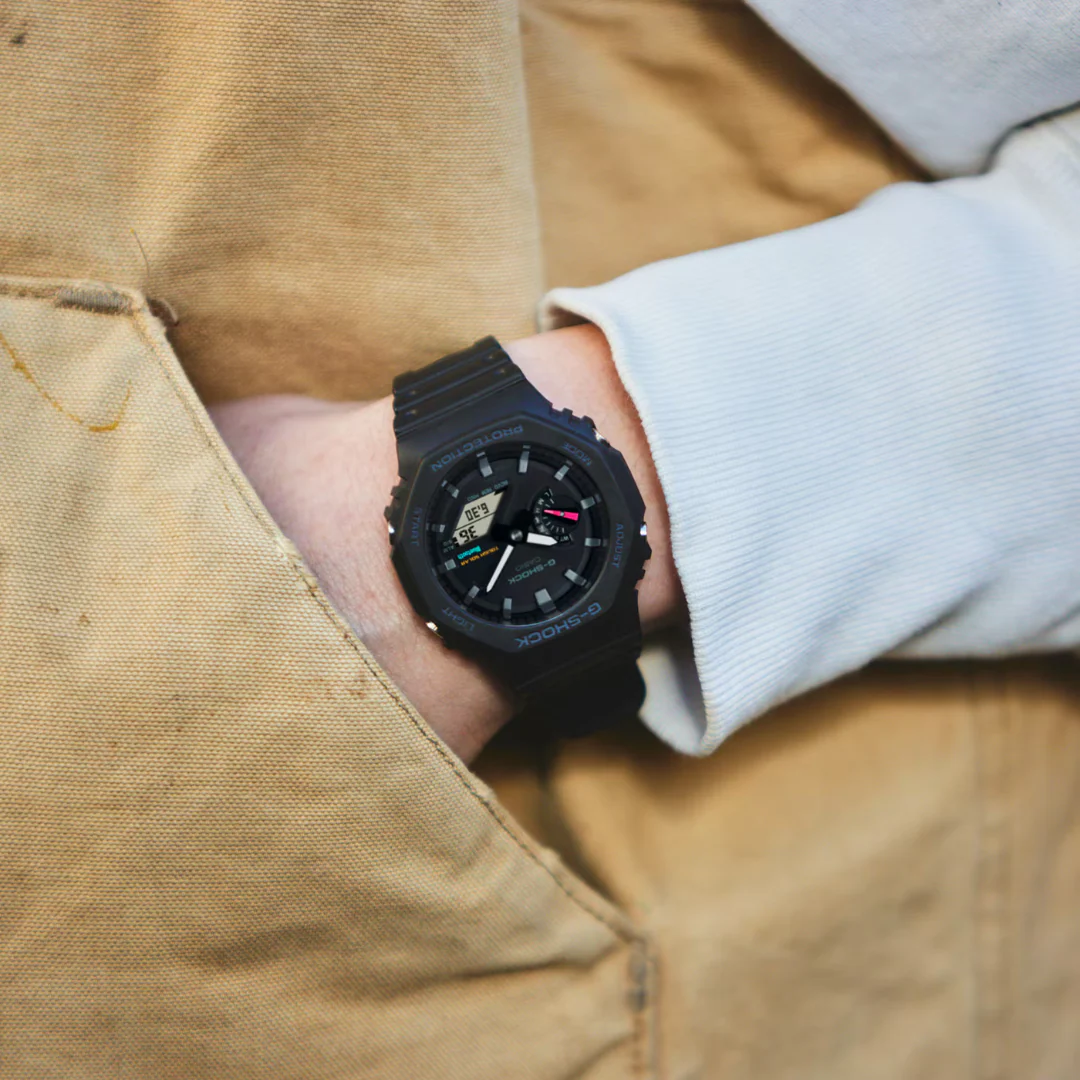 CASIO G-SHOCK GA-B2100-1ADR SOLAR ANALOG-DIGITAL BLACK WATCH - Image 9
