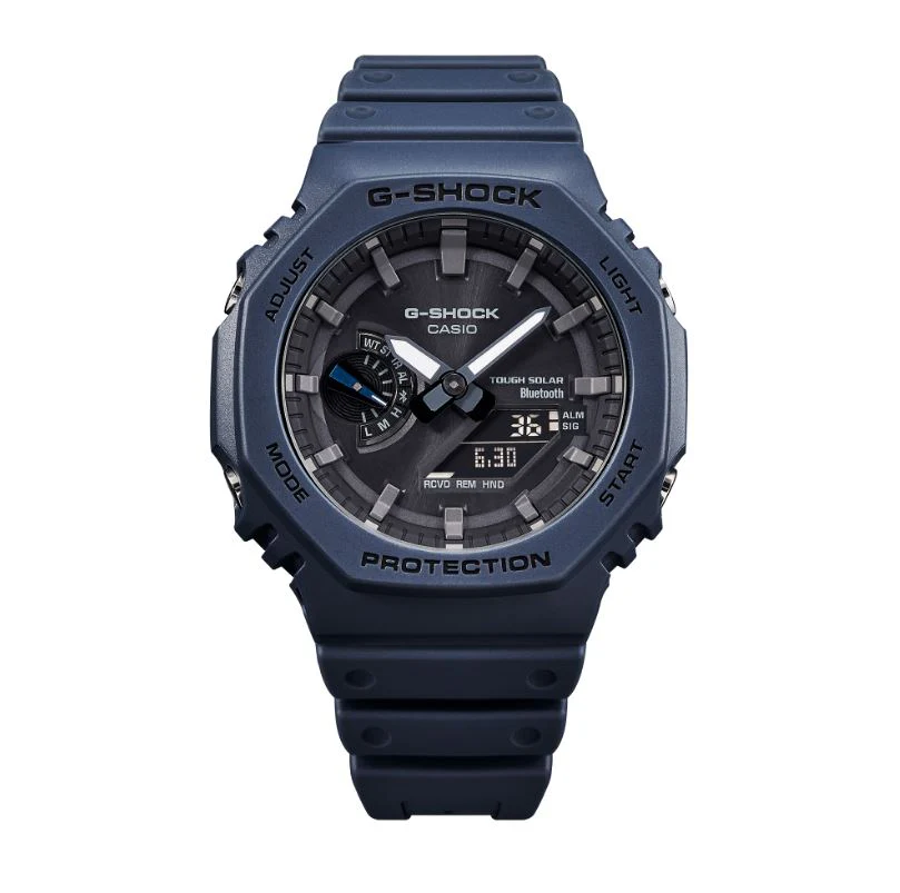 CASIO G-SHOCK GA-B2100-2ADR SOLAR ANALOG-DIGITAL BLUE WATCH - Image 5