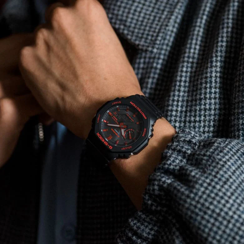 CASIO G-SHOCK GA-B2100BNR-1ADR SPECIAL COLOUR MODELS BLACK WATCH - Image 2