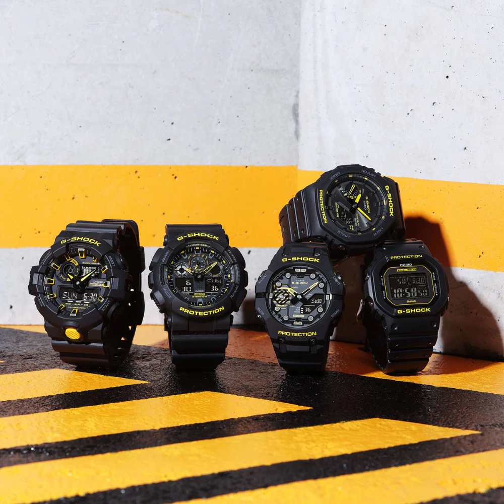 CASIO G-SHOCK GA-B2100CY-1ADR CAUTION YELLOW BLACK MEN WATCH - Image 2