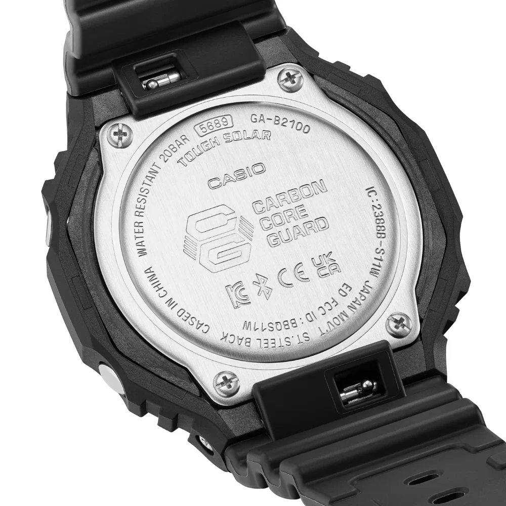 CASIO G-SHOCK GA-B2100CY-1ADR CAUTION YELLOW BLACK MEN WATCH - Image 7