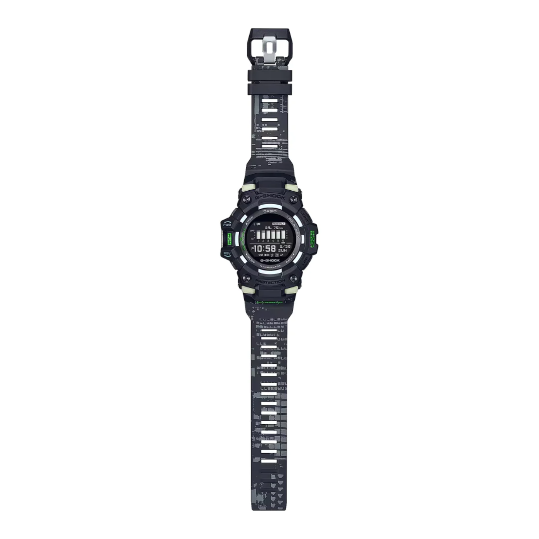 CASIO G-SHOCK GBD-100LM-1DR G-SQUAD BLACK WATCH - Image 2