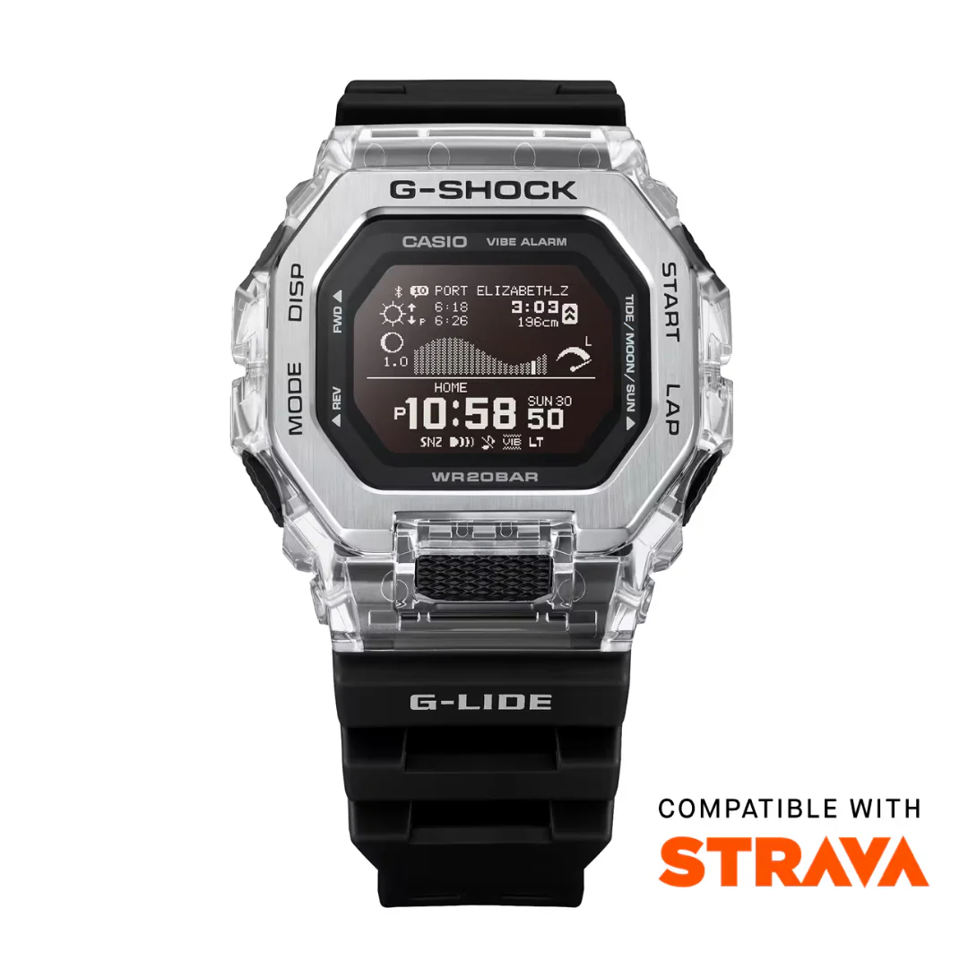 CASIO G-SHOCK GBX-100S-1DR G-LIDE DIGITAL BLACK MEN WATCH - Image 2