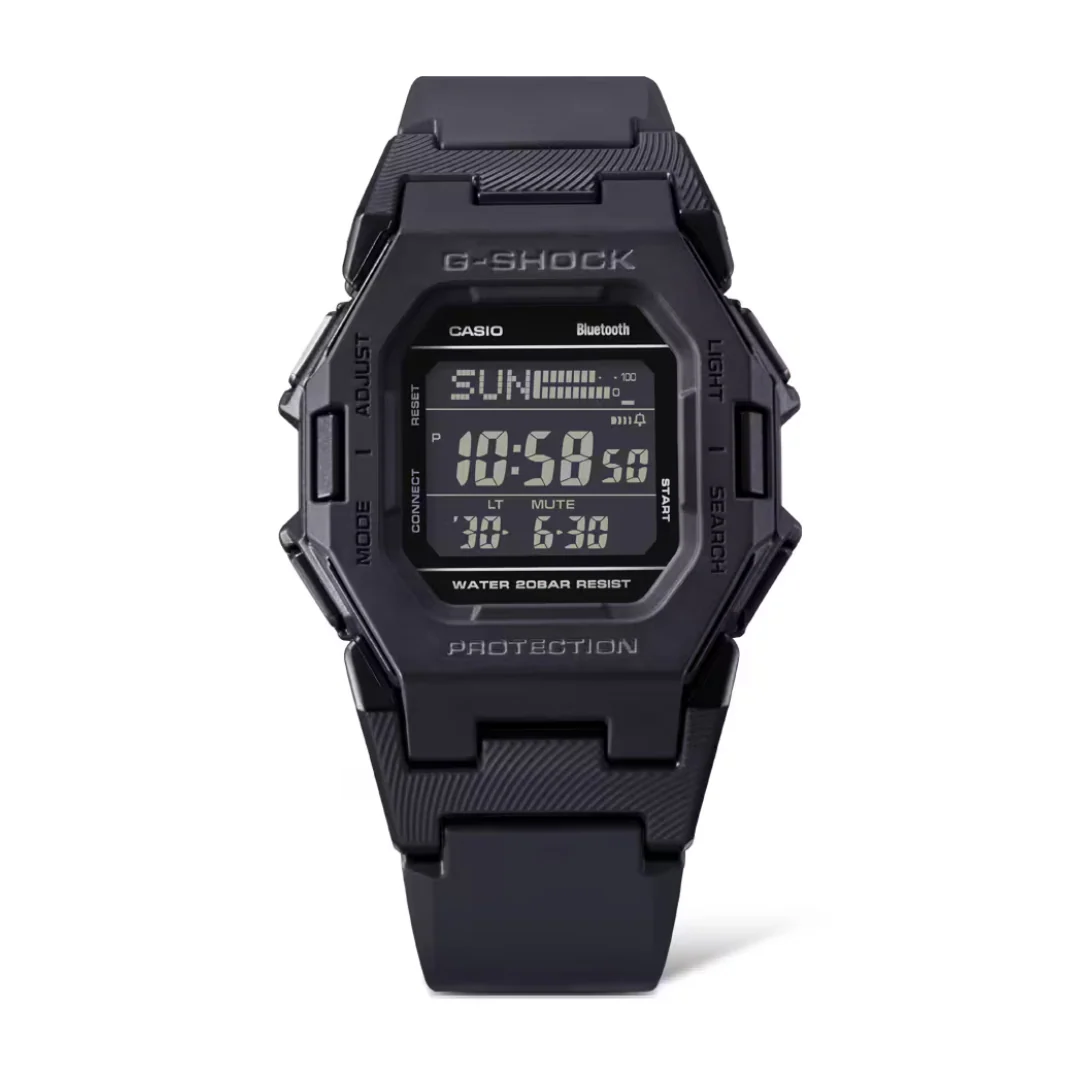 CASIO G-SHOCK GD-B500-1DR STANDARD DIGITAL BLACK WATCH - Image 2