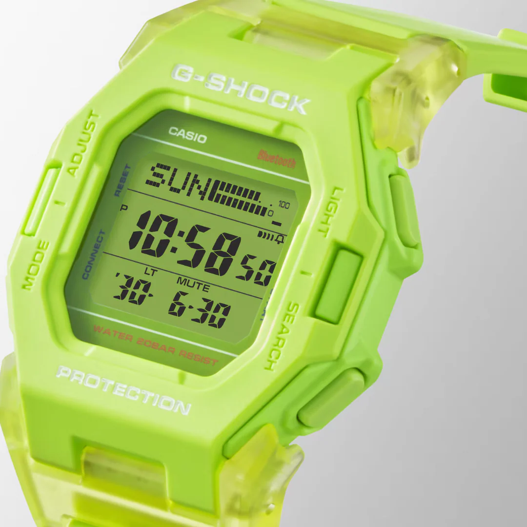 CASIO G-SHOCK GD-B500S-3DR SPECIAL COLOUR DIGITAL YELLOW WATCH - Image 2