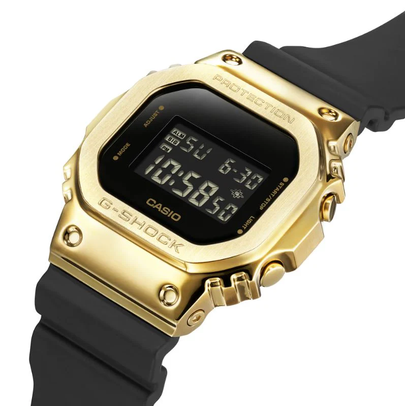 CASIO G-SHOCK GM-5600G-9DR DIGITAL GOLD BLACK WATCH - Image 6