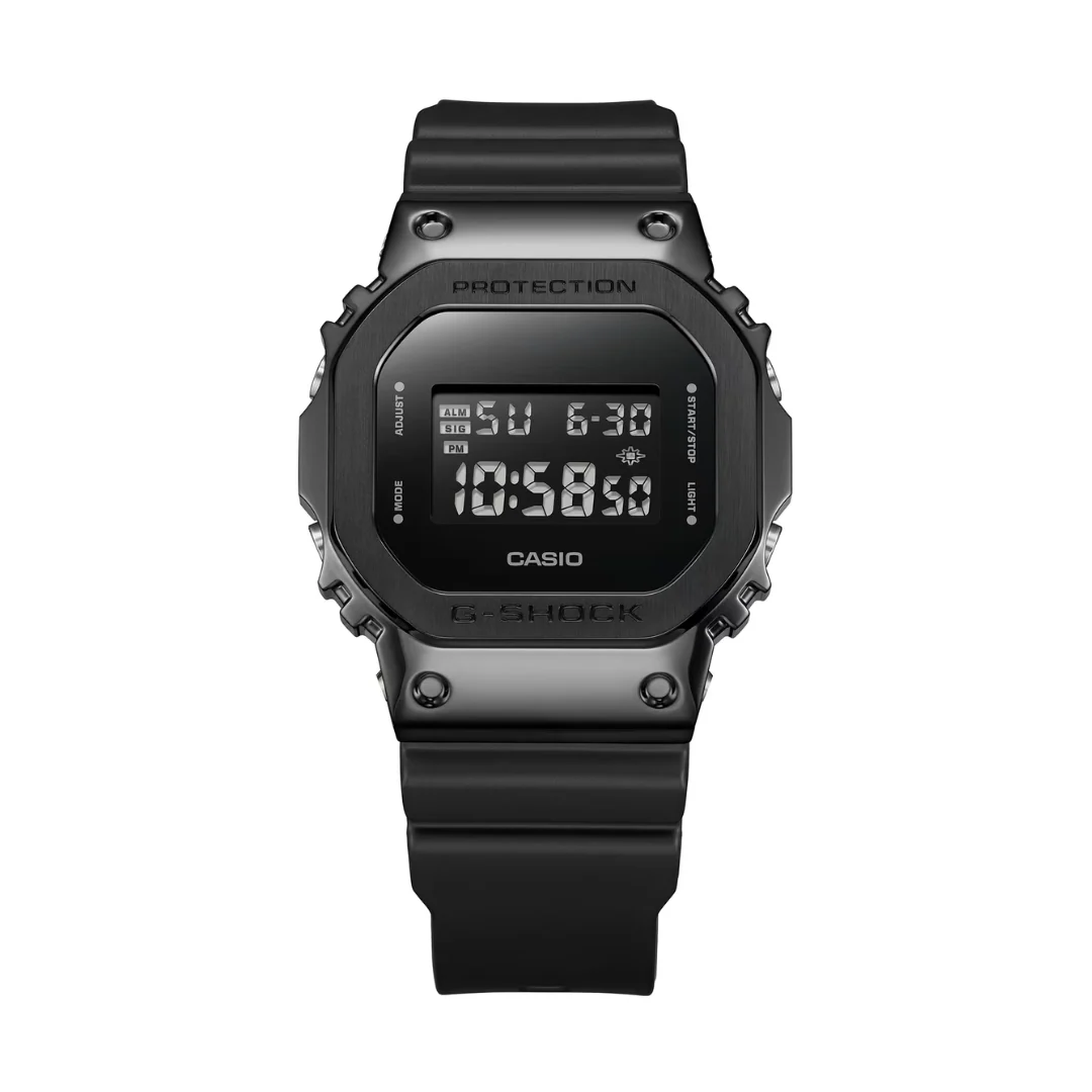 CASIO G-SHOCK GM-5600UB-1DR DIGITAL BLACK WATCH - Image 3