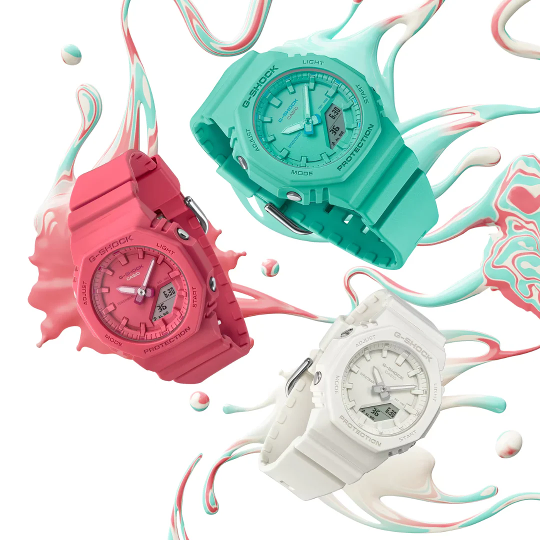 CASIO G-SHOCK GMA-P2100-4ADR ANALOG-DIGITAL PINK WOMEN WATCH - Image 5