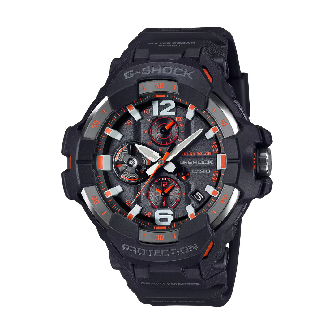 CASIO G-SHOCK GR-B300-1A4DR MASTER OF G ANALOG-DIGITAL BLACK WATCH