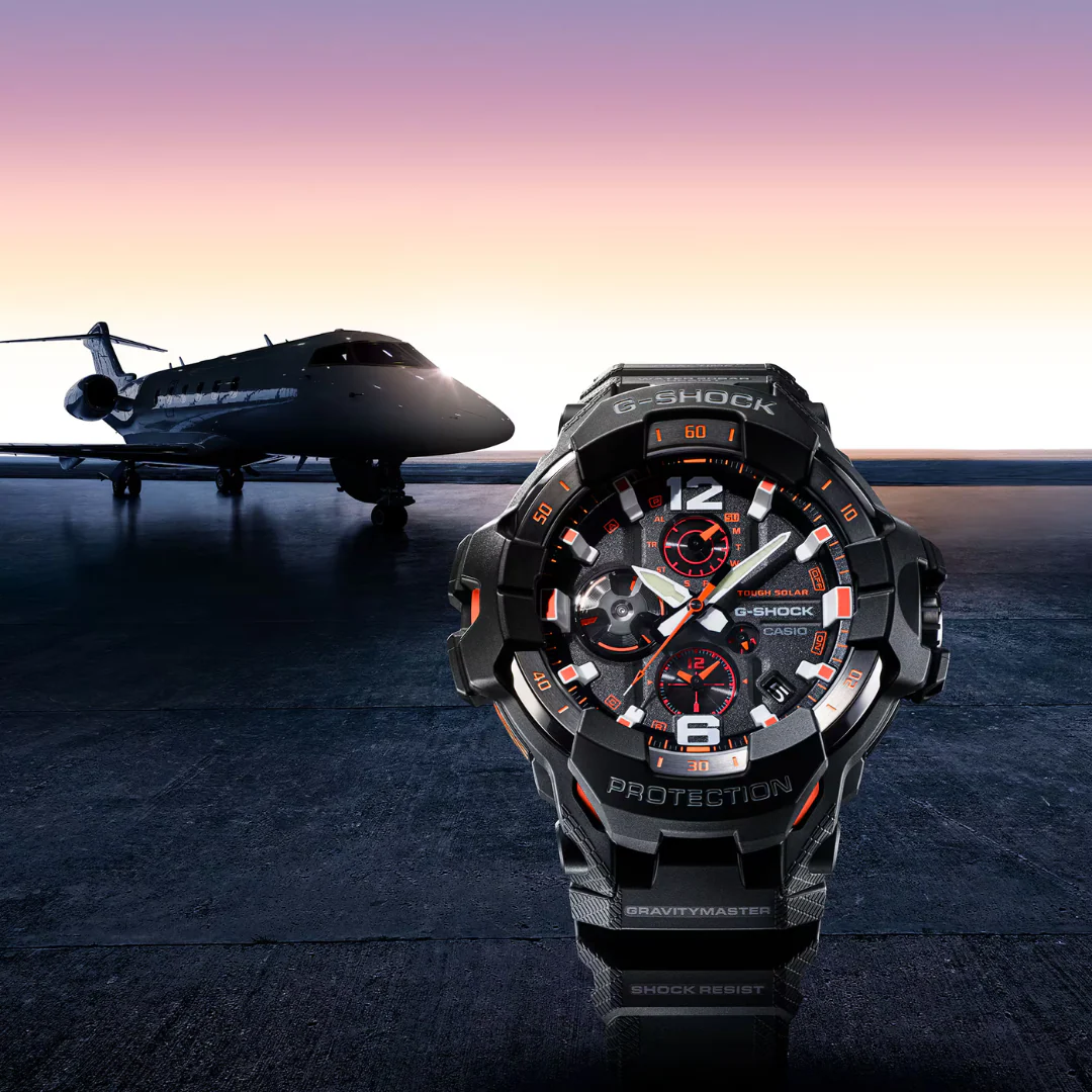 CASIO G-SHOCK GR-B300-1A4DR MASTER OF G ANALOG-DIGITAL BLACK WATCH - Image 9