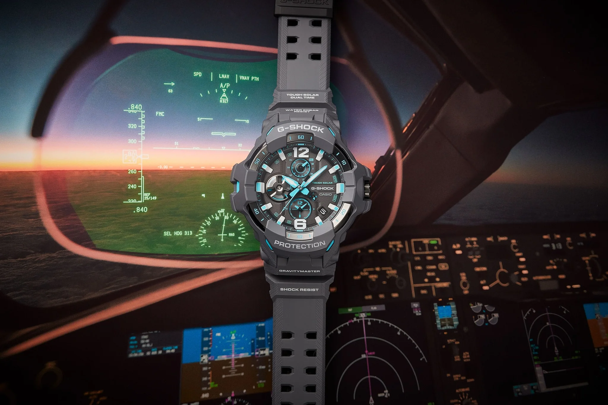 CASIO G-SHOCK GR-B300-8A2DR MASTER OF G ANALOG-DIGITAL WATCH - Image 10