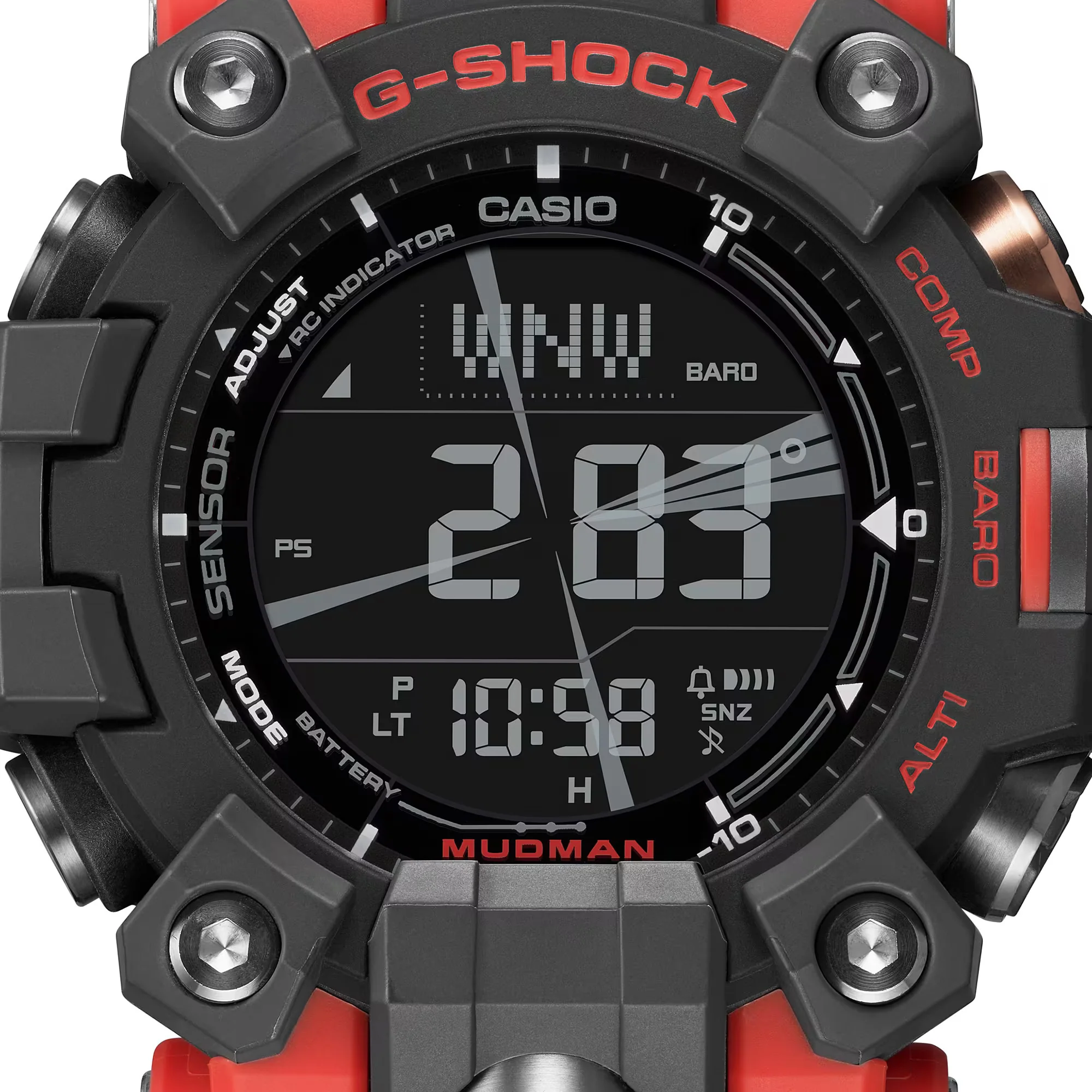 CASIO G-SHOCK GW-9500-1A4DR MASTER OF G - LAND MUDMAN ORANGE WATCH - Image 8