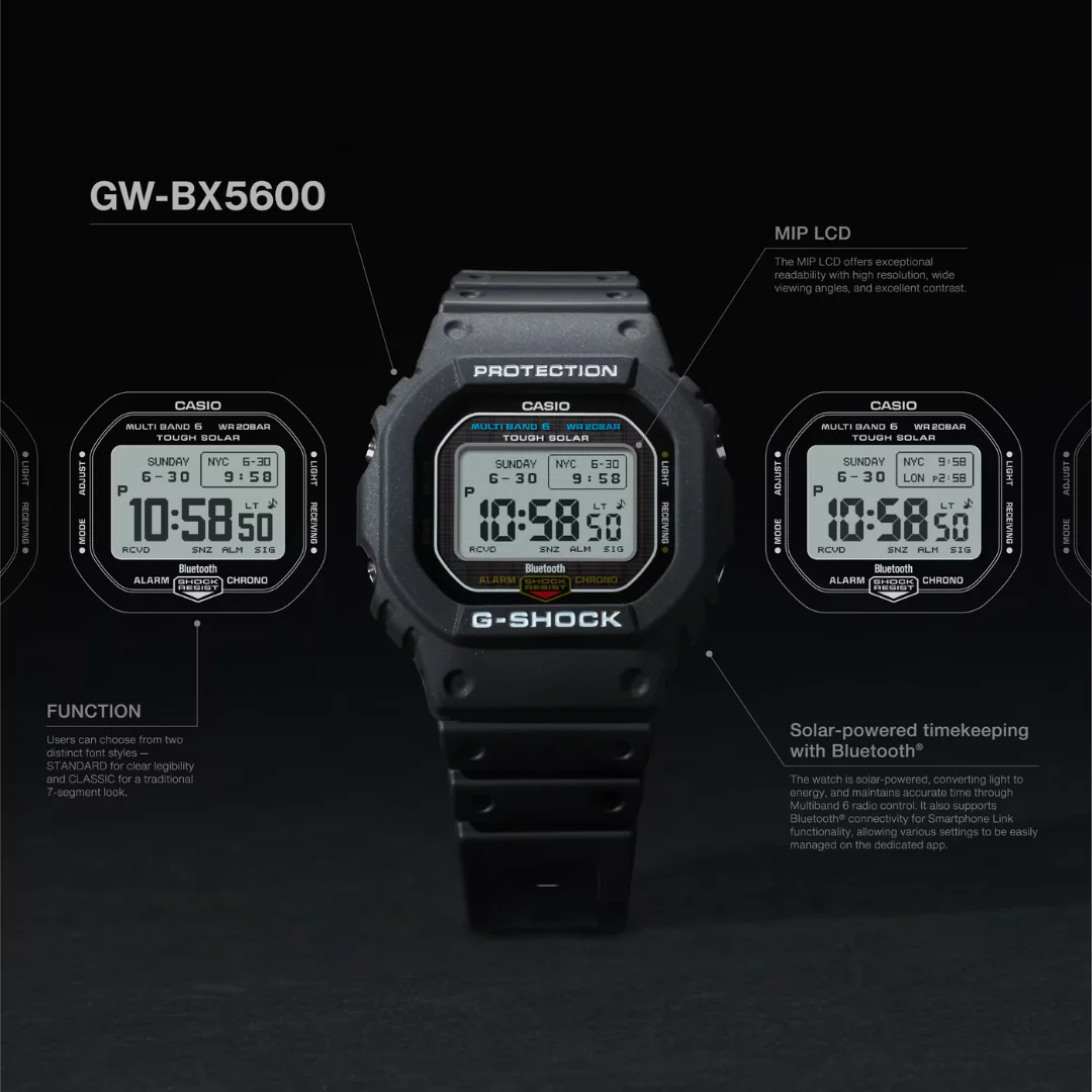 CASIO G-SHOCK GW-BX5600-1DR DIGITAL MEN WATCH - Image 9