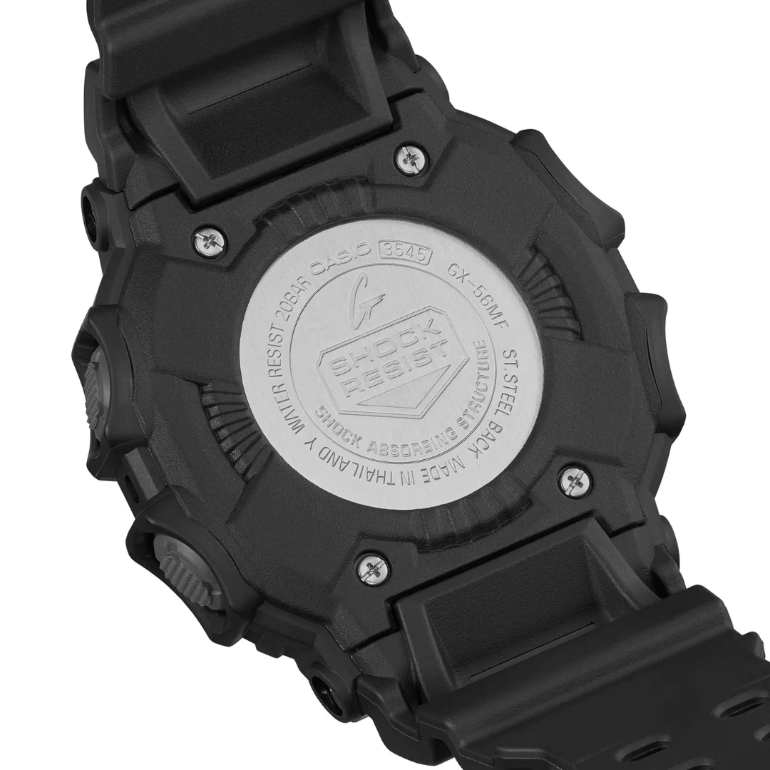 CASIO G-SHOCK GX-56MF-1DR STANDARD DIGITAL BLACK WATCH - Image 5