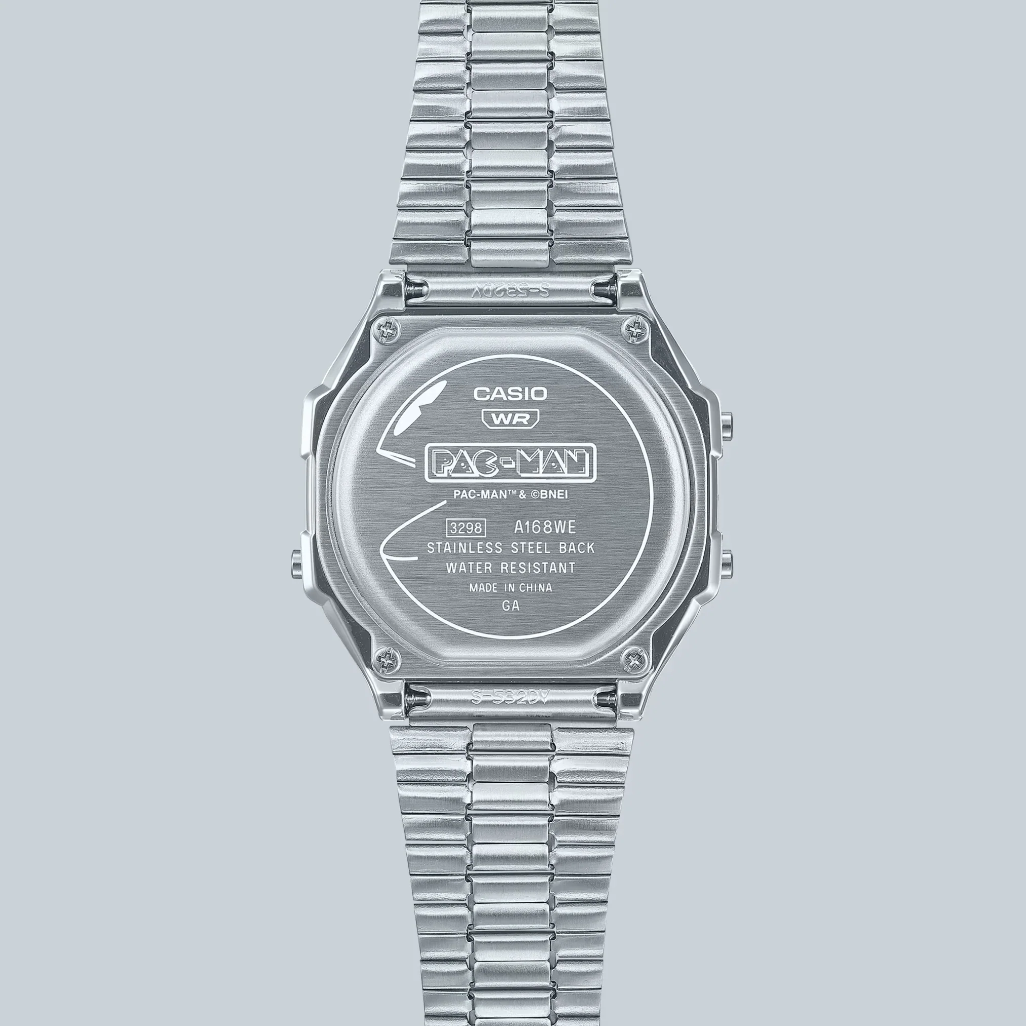 CASIO G-SHOCK PAC-MAN COLLABORATION VINTAGE MEN WATCH A168WEPC-7ADR - Image 3