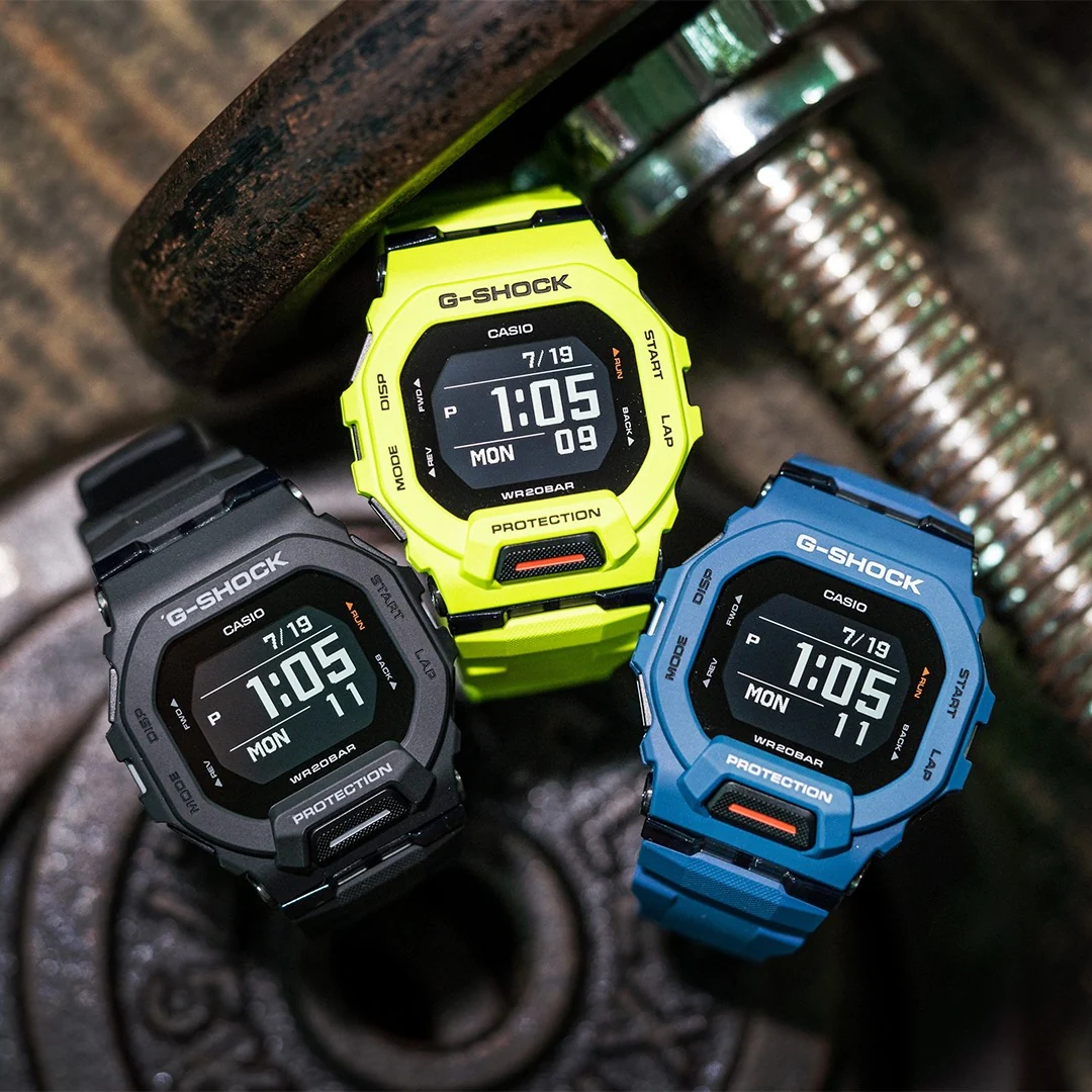 CASIO G-SHOCK SPORTS GBD-200-9DR DIGITAL LIME GREEN WATCH - Image 6