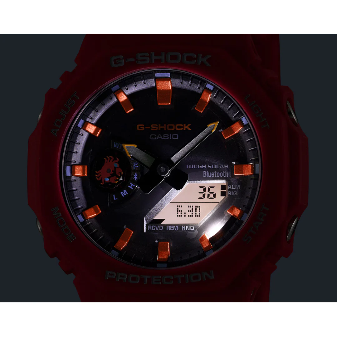 CASIO G-SHOCK X CHARLES DARWIN FOUNDATION GA-B2100DF-4ADR ANALOG-DIGITAL MEN WATCH - Image 6