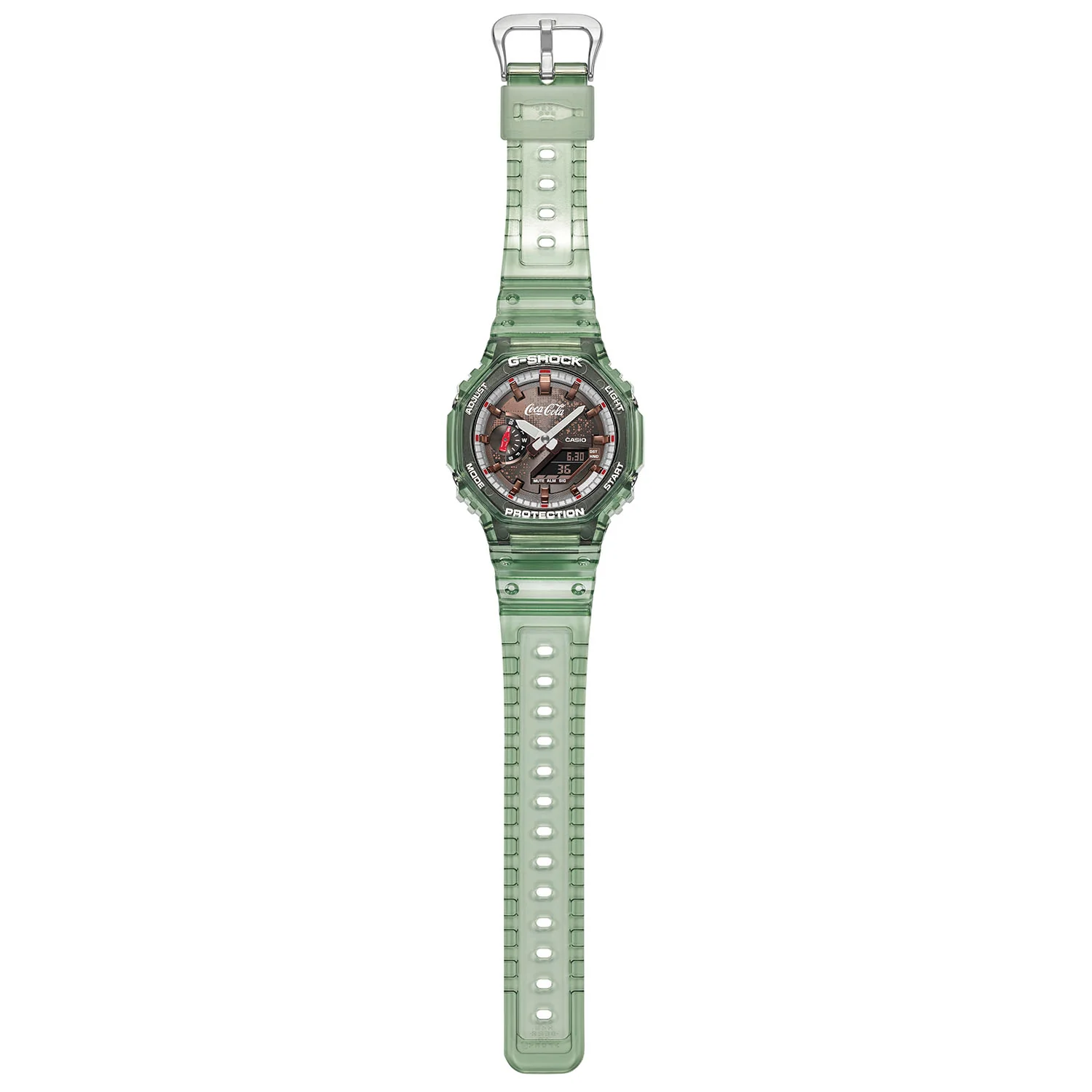 CASIO G-SHOCK X COCA-COLA GA-2100CC-3ADR ANALOG-DIGITAL MEN WATCH - Image 9