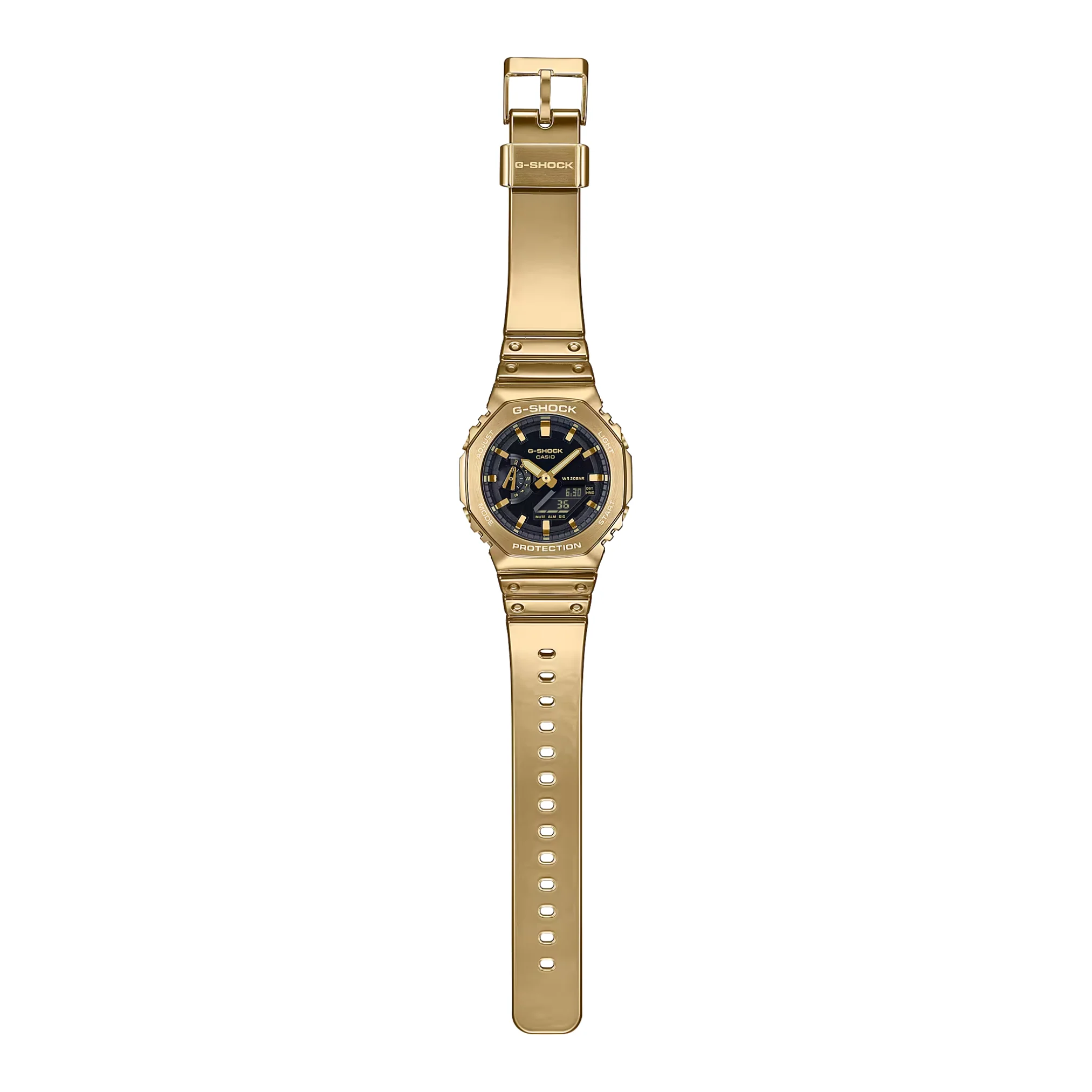 CASIO G-SHOCK G-STEEL GM-2100YMG-9ADR FINE METALLIC ANALOG-DIGITAL GOLD WATCH - Image 3