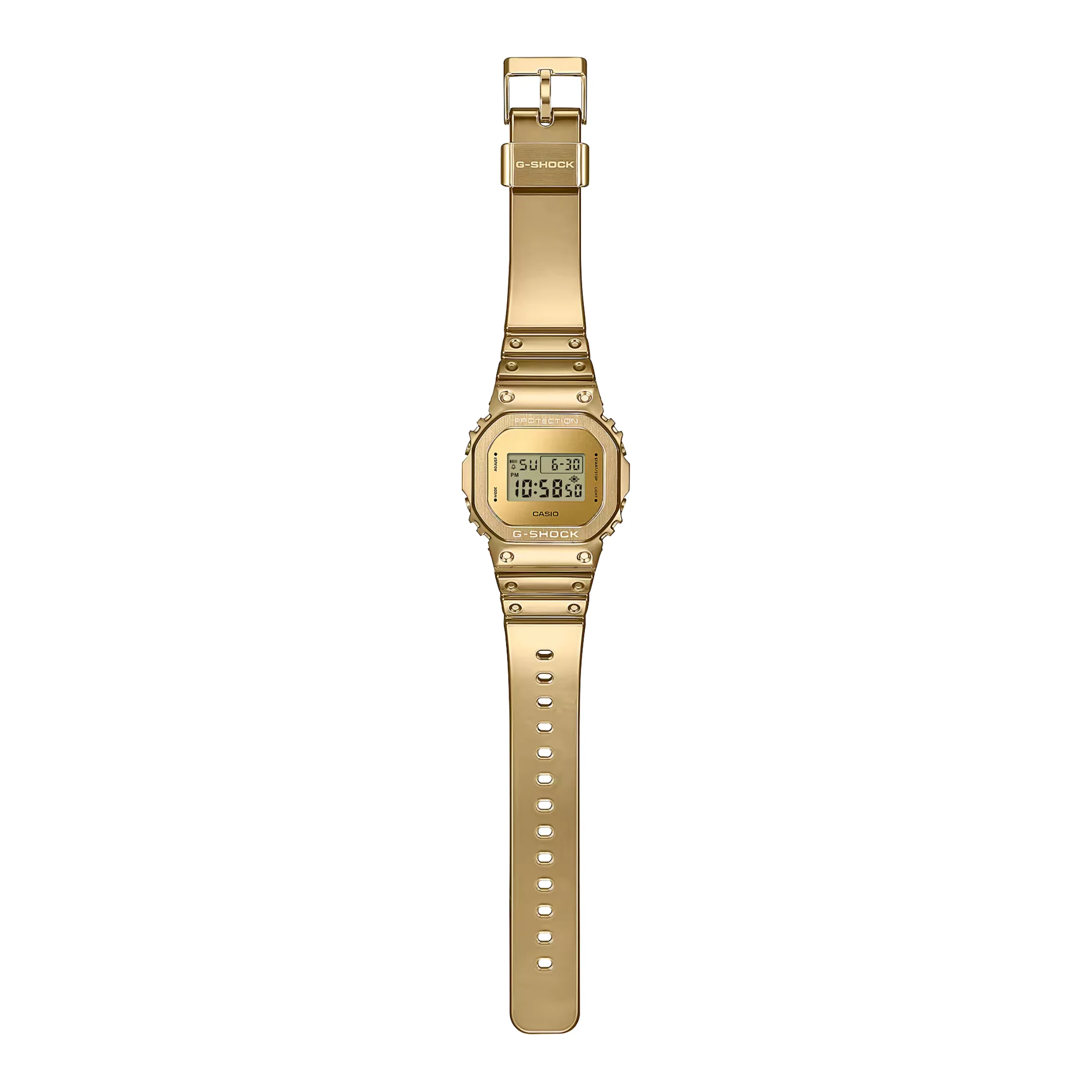 CASIO G-SHOCK G-STEEL GM-5600YMG-9DR FINE METALLIC DIGITAL GOLD WATCH - Image 3
