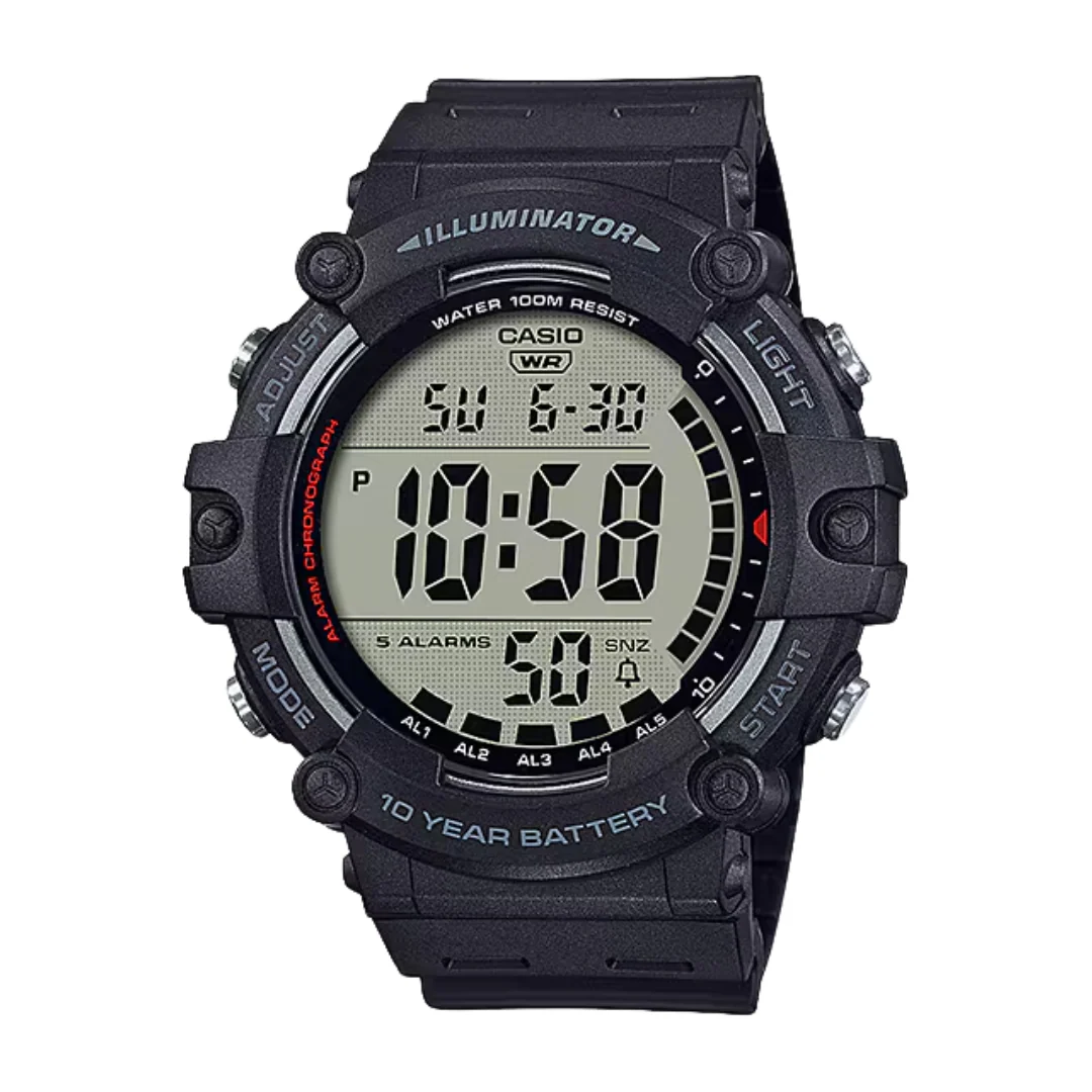 CASIO GENERAL AE-1500WH-1AVDF DIGITAL BLACK MEN WATCH